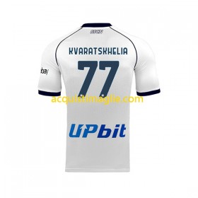 Divisa di Calcio SSC Napoli Khvicha Kvaratskhelia 77 Trasferta 2023/2024